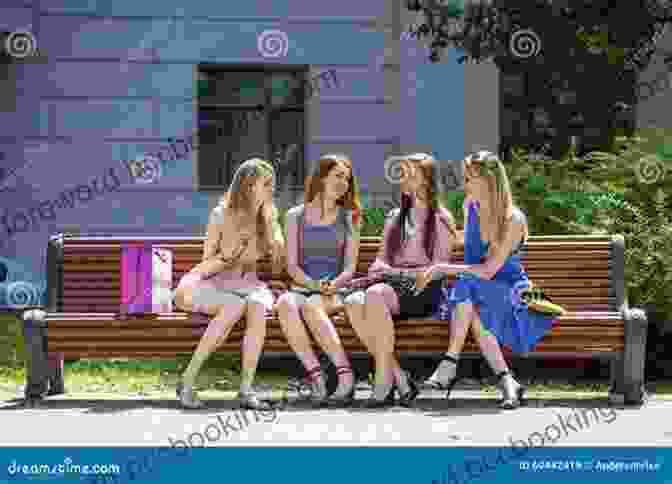 A Group Of Four Friends Sitting On A Bench, Laughing And Talking All My Friends (Eagle Rock 3)