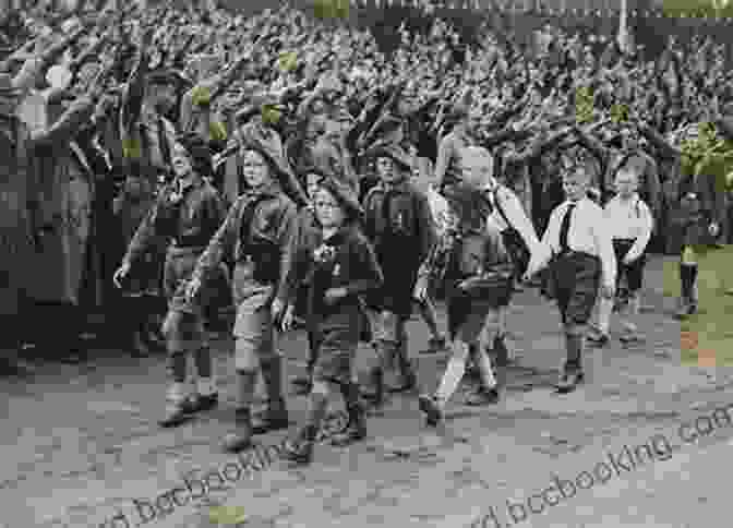 A Group Of Hitler Youth Marching In Formation Hitler Youth: Growing Up In Hitler S Shadow