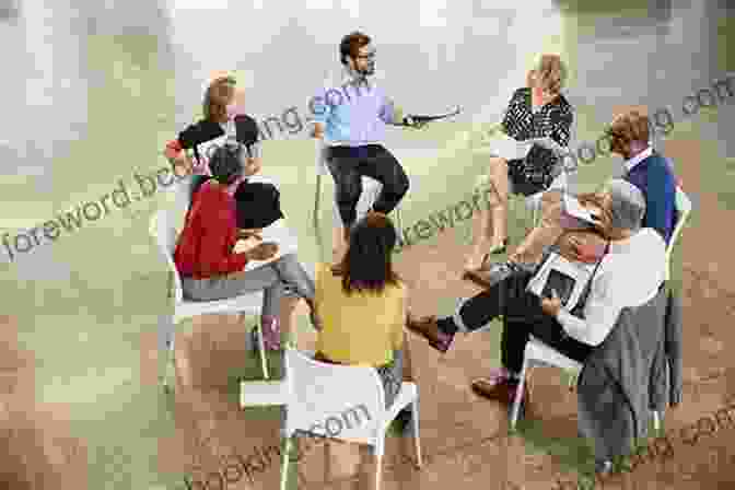 A Group Of People Sitting In A Circle, Listening To Each Other. Holla Back But Listen First