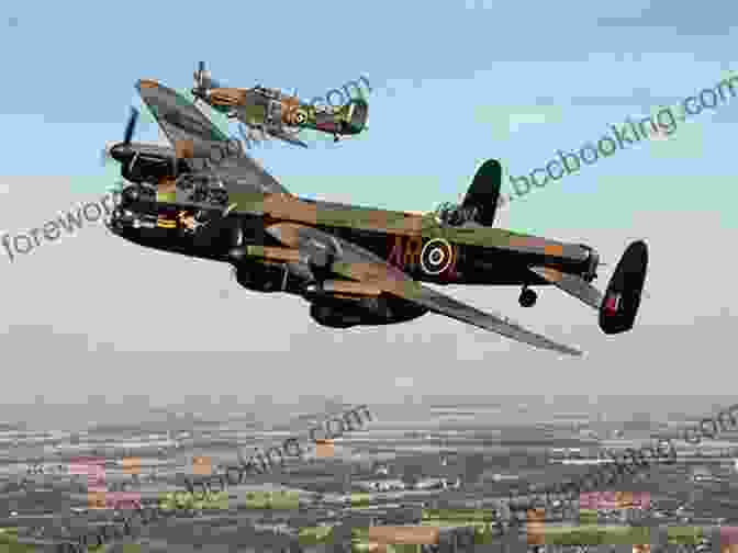 A Lancaster Bomber Flying Over Nazi Germany During World War II Lawrence Of Arabia S Secret Air Force: Based On The Diary Of Flight Sergeant George Hynes