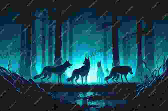 A Lone Wolf Encounters A Glowing Spirit In A Moonlit Forest Lone Wolf (An F B I K 9 Novel 1)