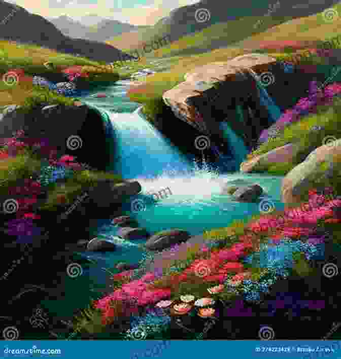 A Majestic Painting Depicting The Ethereal Beauty Of A Romantic Landscape, With Rolling Hills, Cascading Waterfalls, And Vibrant Skies. The Romantic Revolution: A History (Modern Library Chronicles 34)