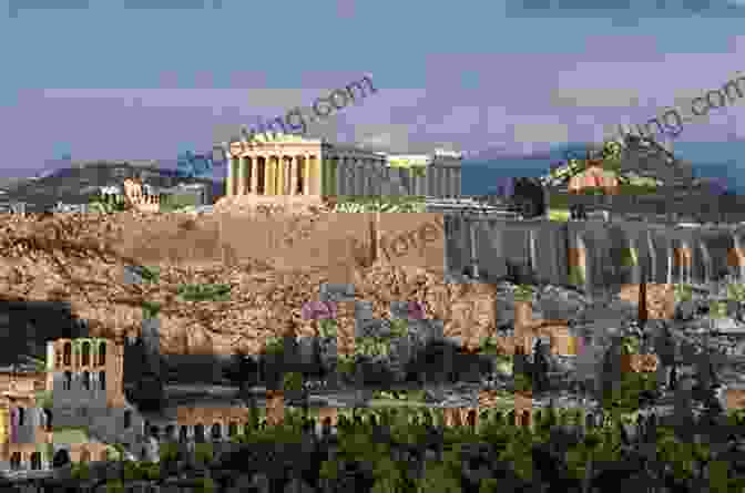 A Panoramic View Of The Acropolis, Athens, Greece. Lonely Planet Best Of Greece The Greek Islands (Travel Guide)