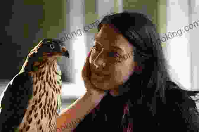 A Photograph Of Helen Macdonald With Her Hawk, Mabel H Is For Hawk Helen Macdonald