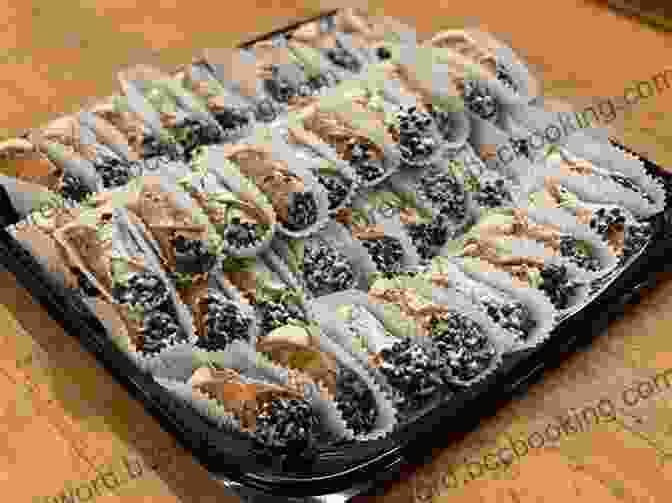 A Platter Of Delicious Cannoli Pastries, A Staple Dessert In The Wise Guy Cookbook The Wise Guy Cookbook: My Favorite Recipes From My Life As A Goodfella To Cooking On The Run