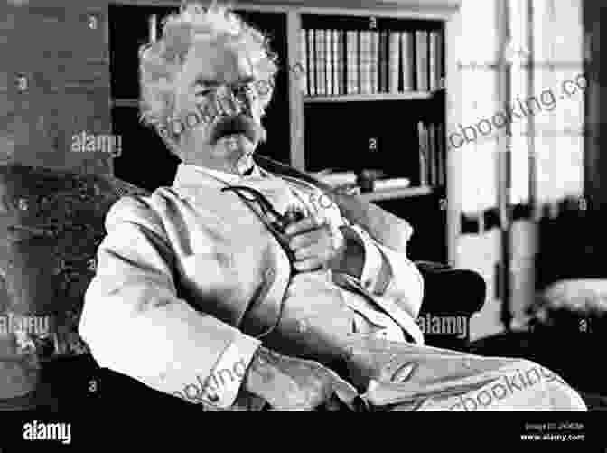 A Portrait Of Mark Twain, Seated And Smiling, With A Pipe In His Hand Edgar Allan Poe: A Life From Beginning To End (Biographies Of American Authors)