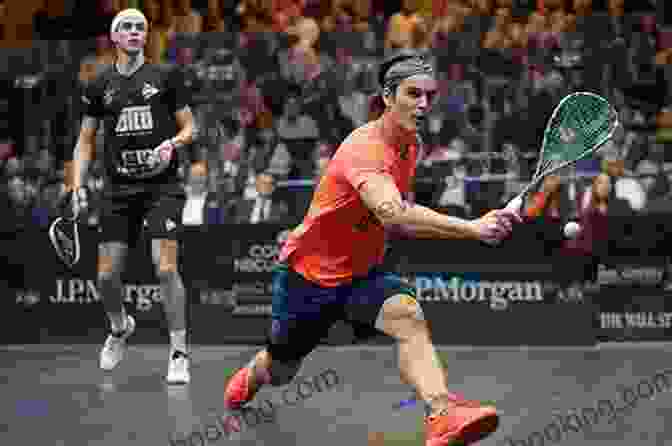 A Professional Squash Player Celebrating Victory On A Podium Shot And A Ghost: A Year In The Brutal World Of Professional Squash