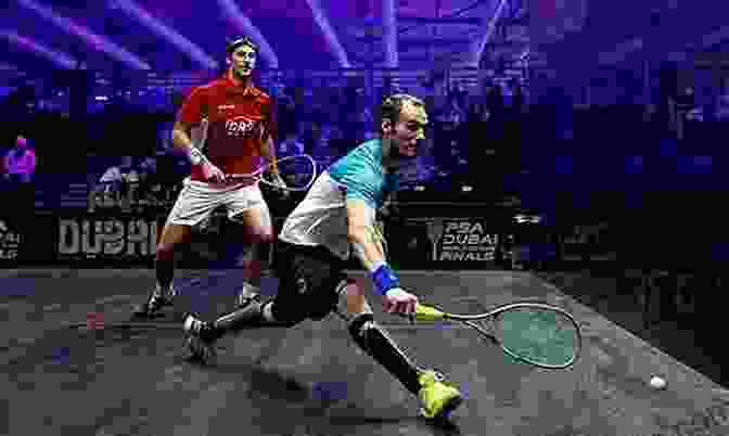 A Professional Squash Player Focused During A Match Shot And A Ghost: A Year In The Brutal World Of Professional Squash