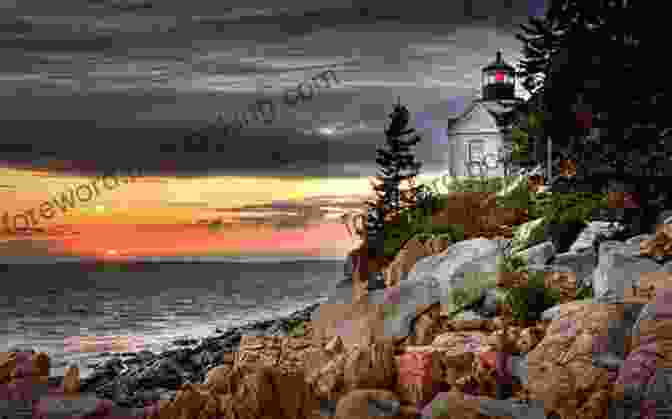 A Scenic Lighthouse Perched On A Rocky Maine Coastline Moon Maine (Travel Guide) Hilary Nangle
