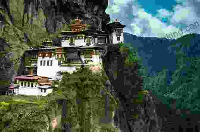 A Serene Image Of A Buddhist Monastery In Bhutan, Set Against A Backdrop Of Snow Capped Mountains More Than Birding: Observations From Antarctica Madagascar And Bhutan