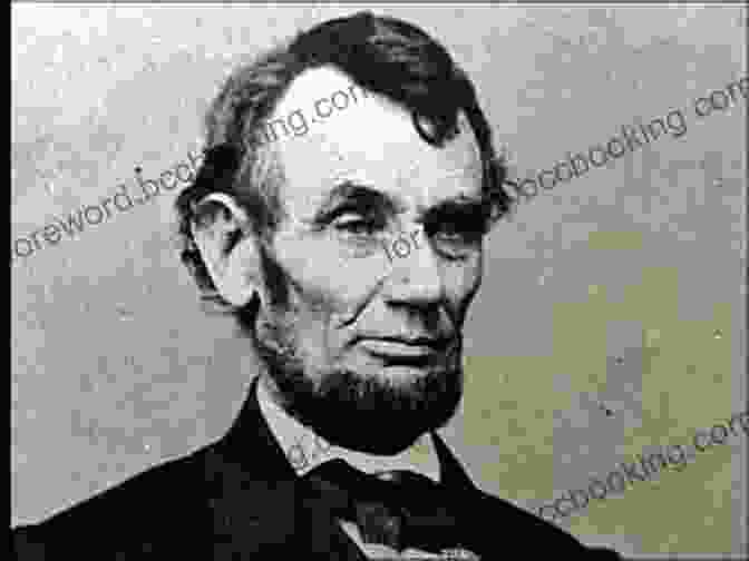 Abraham Lincoln, A Pensive Portrait Capturing His Thoughtful And Compassionate Nature. Stories Of Great Americans For Little Americans