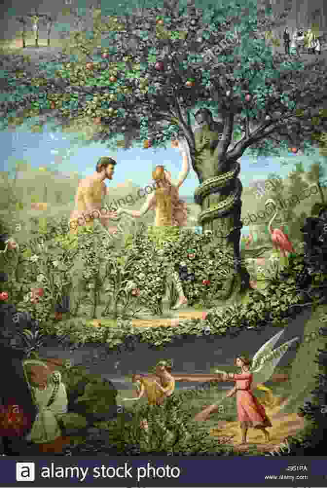 Adam And Eve Standing Amidst The Garden Of Eden Deborah Fourth Judge Of Israel: Old Testament Bible Character