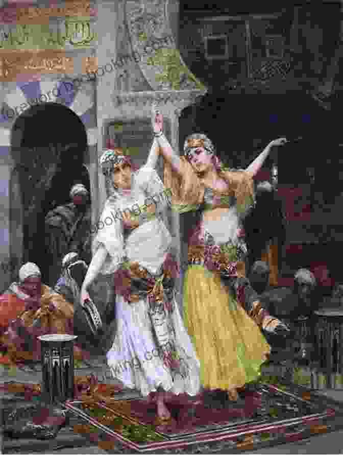 An Ancient Egyptian Belly Dance Performance, Depicting Dancers With Elaborate Costumes And Jewelry Egyptian Belly Dance In Transition: The Raqs Sharqi Revolution 1890 1930