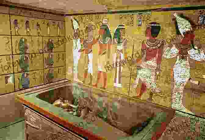 An Image Of An Ancient Egyptian Tomb Painting, Depicting A Scene From The Afterlife Living Forever: Self Presentation In Ancient Egypt