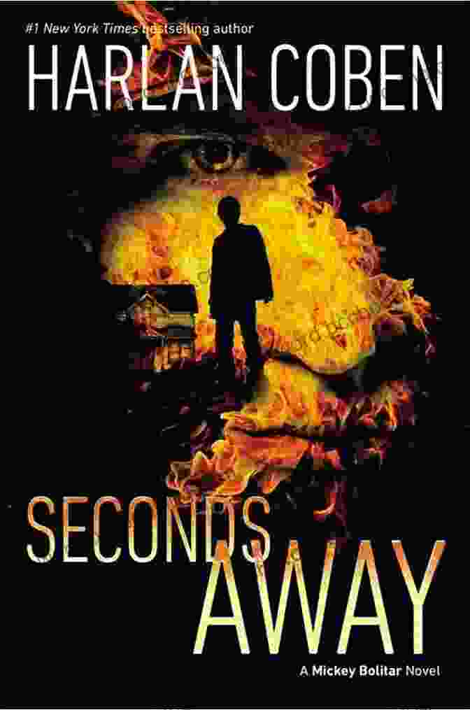 Book Cover Of Seconds Away With A Silhouette Of Mickey Bolitar Holding A Magnifying Glass Seconds Away (Book Two): A Mickey Bolitar Novel
