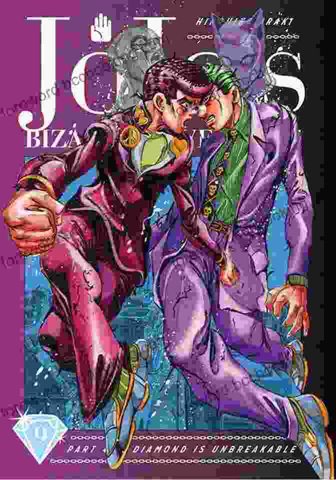 Cover Of Part Diamond Is Unbreakable Vol. 1, Featuring Josuke Higashikata And Crazy Diamond JoJo S Bizarre Adventure: Part 4 Diamond Is Unbreakable Vol 3