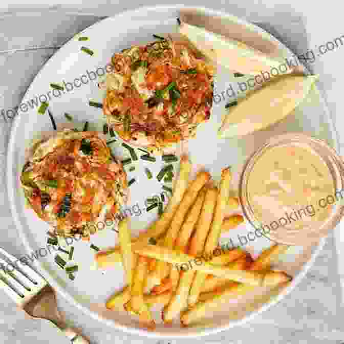 Golden Brown Crab Cakes Topped With A Tangy Remoulade Sauce Southern Fried: More Than 150 Recipes For Crab Cakes Fried Chicken Hush Puppies And More