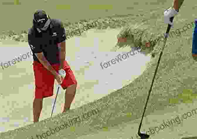 Golfer Playing A Bunker Shot From An Uphill Lie Master The Sand: Bunker Play Made Easy (Perfecting Your Short Game)