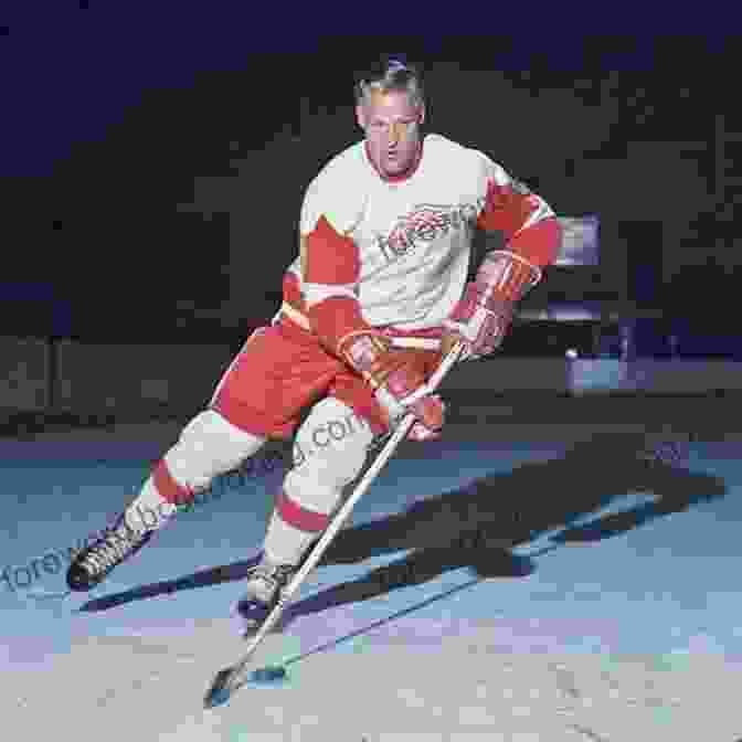 Gordie Howe Action Photo The Big 50: Detroit Red Wings