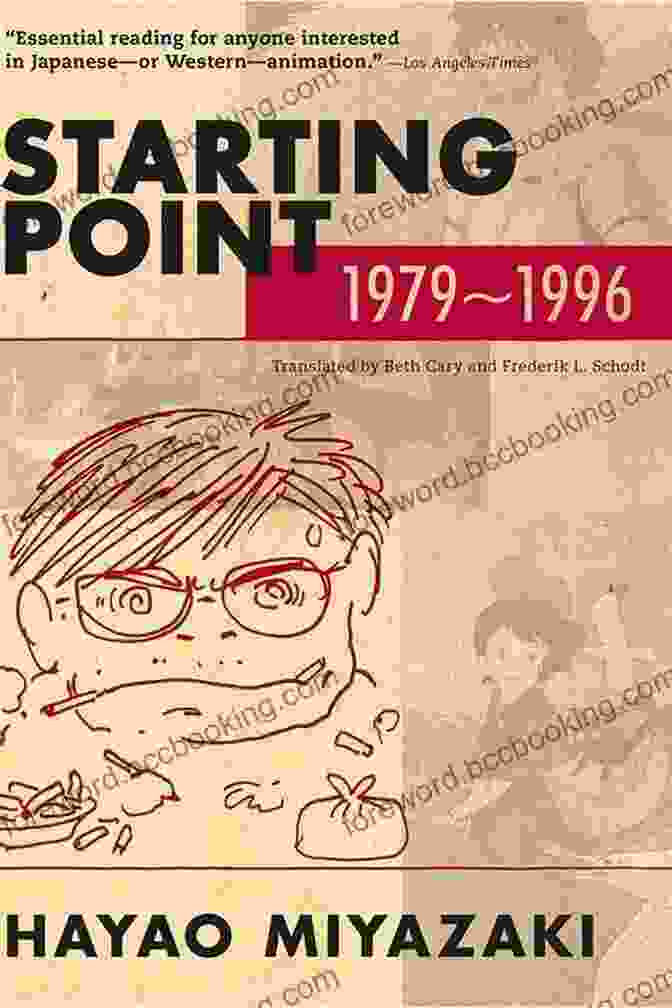 Hayao Miyazaki's Starting Point 1979 1996 Book Cover Featuring A Whimsical Illustration Of Characters From His Iconic Films Starting Point: 1979 1996 Hayao Miyazaki