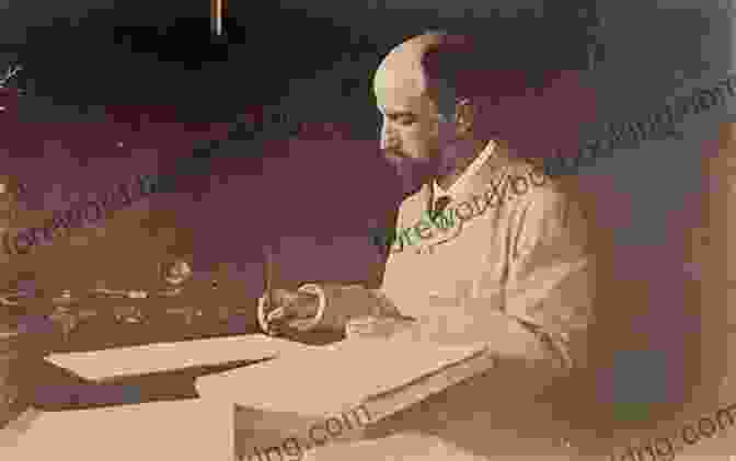 Henry Adams, A Distinguished Figure With A Contemplative Expression, Seated At A Desk In His Study The Education Of Henry Adams: Pulitzer Prize For Biography Or Autography 1919