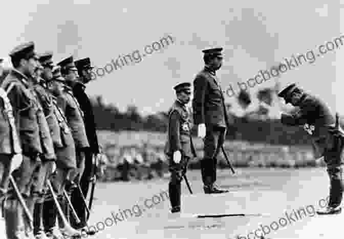 Hirohito Reviewing Troops During World War II Hirohito And The Making Of Modern Japan