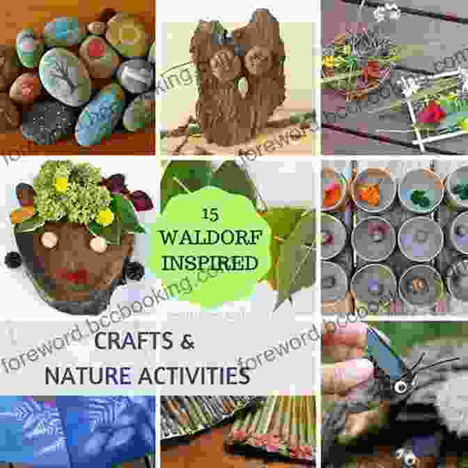 Image Of Children Engaged In Waldorf Crafts Inspired By The Moon Pond Stories, Such As Making Felt Animals And Painting Nature Scenes The Moon Pond: Stories And Poems (Waldorf Crafts 1)