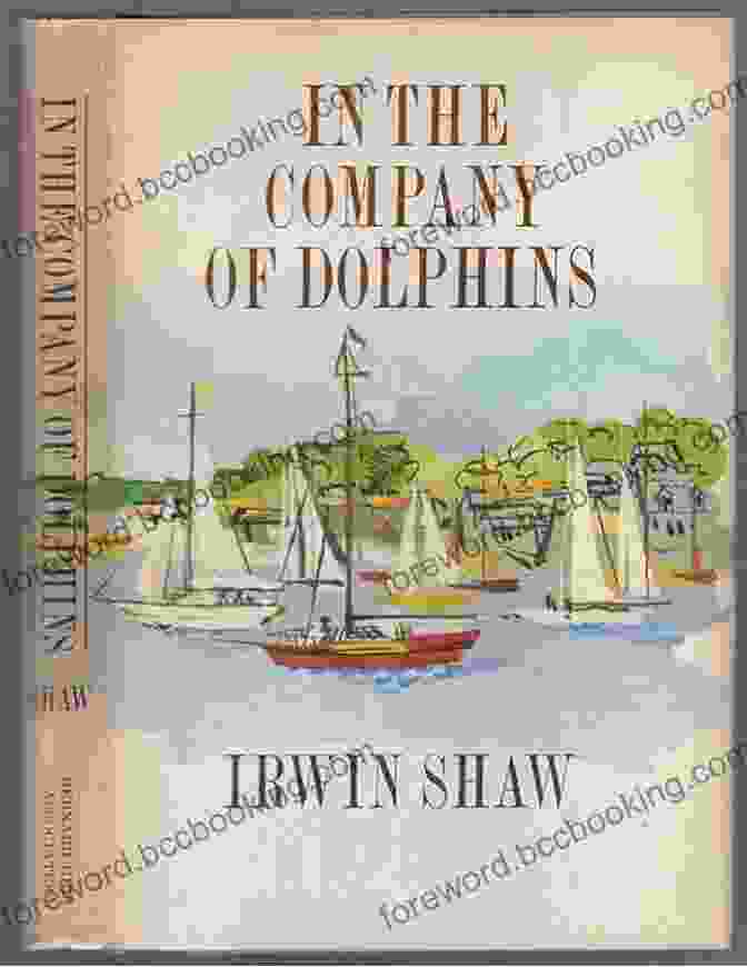In The Company Of Dolphins: A Memoir Book Cover, Featuring A Serene Dolphin Swimming Amidst Sunlight Reflections In The Company Of Dolphins: A Memoir