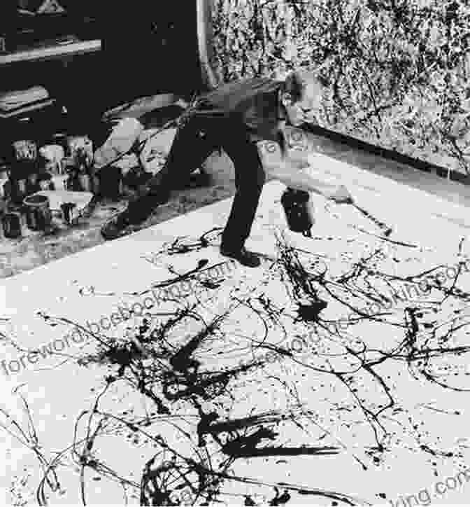 Jackson Pollock Creating A Drip Painting Tom And Jack: The Intertwined Lives Of Thomas Hart Benton And Jackson Pollock