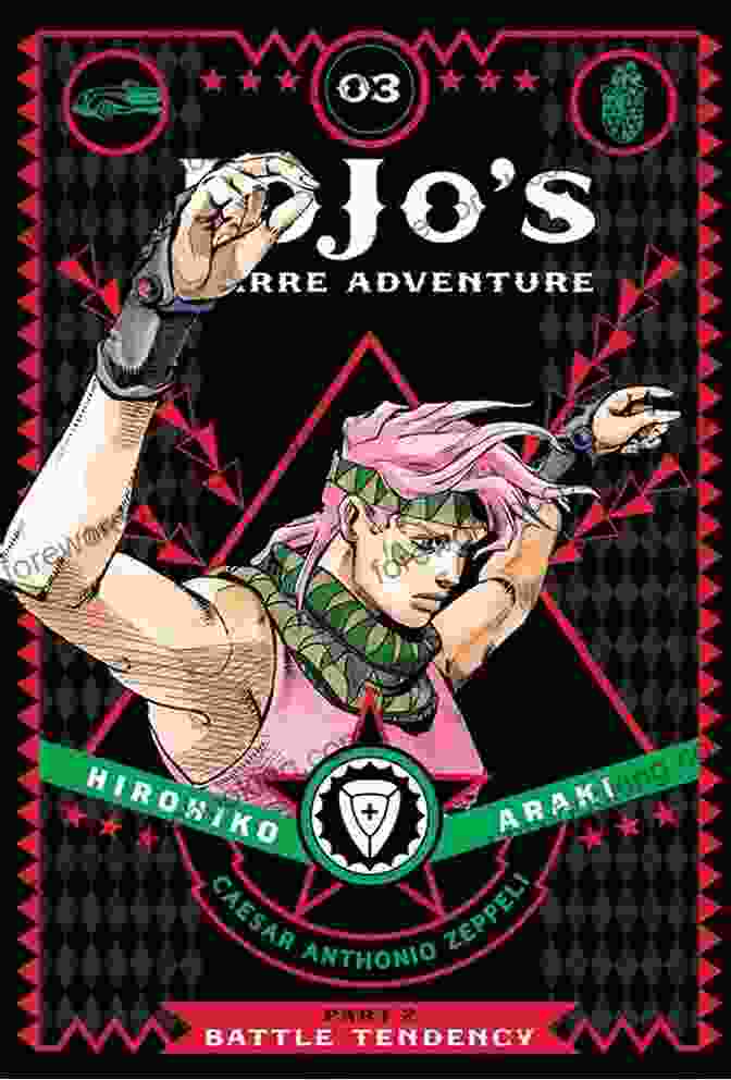JoJo's Bizarre Adventure Manga Cover Featuring Jotaro Kujo JoJo S Bizarre Adventure: Part 4 Diamond Is Unbreakable Vol 7