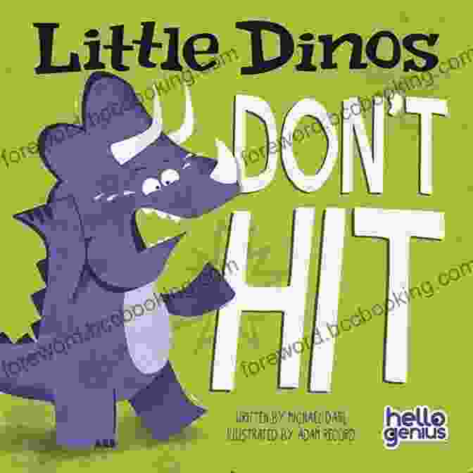 Little Dinos Don Hit Michael Dahl Book Cover Featuring A Group Of Dinosaurs Playing Baseball Little Dinos Don T Hit Michael Dahl