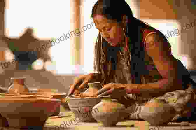 Native American Woman Crafting Pottery Manteo S World: Native American Life In Carolina S Sound Country Before And After The Lost Colony