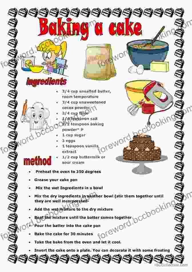 Page Spread From The Book, Showing The Characters Baking A Cake With Colorful Ingredients And A Step By Step Recipe My Little Pony: Pony Life: Royal Bake Off (I Can Read Level 1)