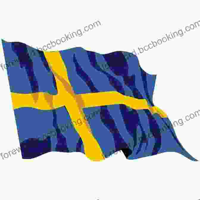 Swedish Flag Waving In The Wind Sweden (Major European Union Nations)