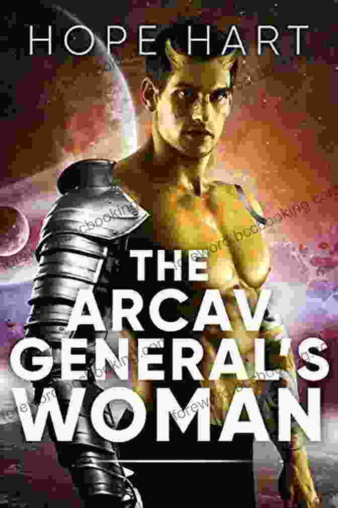 The Arcav General Woman Book Cover With A Vibrant Depiction Of Anya In Battle Attire The Arcav General S Woman: A Sci Fi Alien Romance (Arcav Alien Invasion Three)