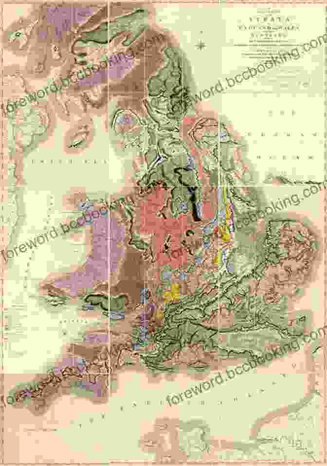 William Smith's 'Map Of The Strata Of England And Wales,' Published In 1815, The First Large Scale Geological Map The Map That Changed The World: William Smith And The Birth Of Modern Geology
