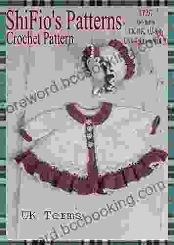 Crochet Pattern CP357 Baby Jacket Hat UK Terminology