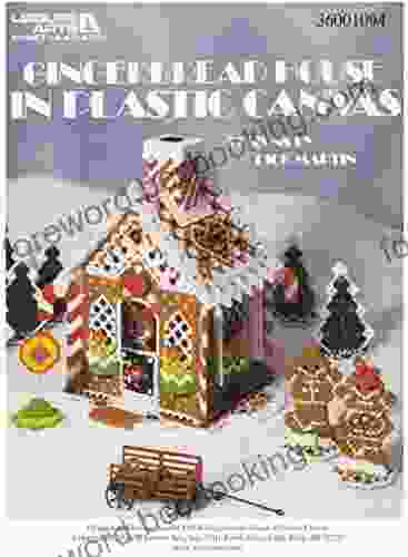 Gingerbread House In Plastic Canvas