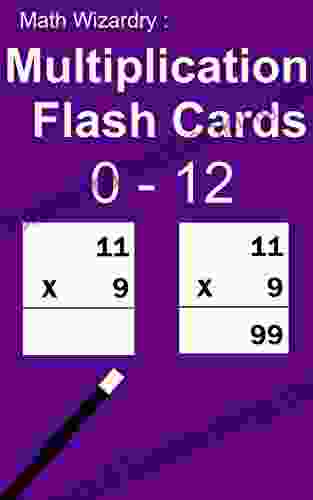 Math Wizardry: Multiplication Flash Cards 0 To 12
