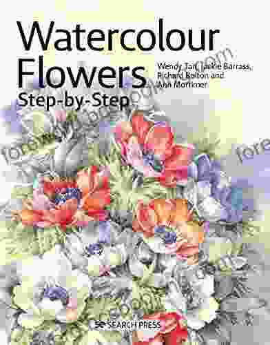 Watercolour Flowers Step By Step (Painting Step By Step)